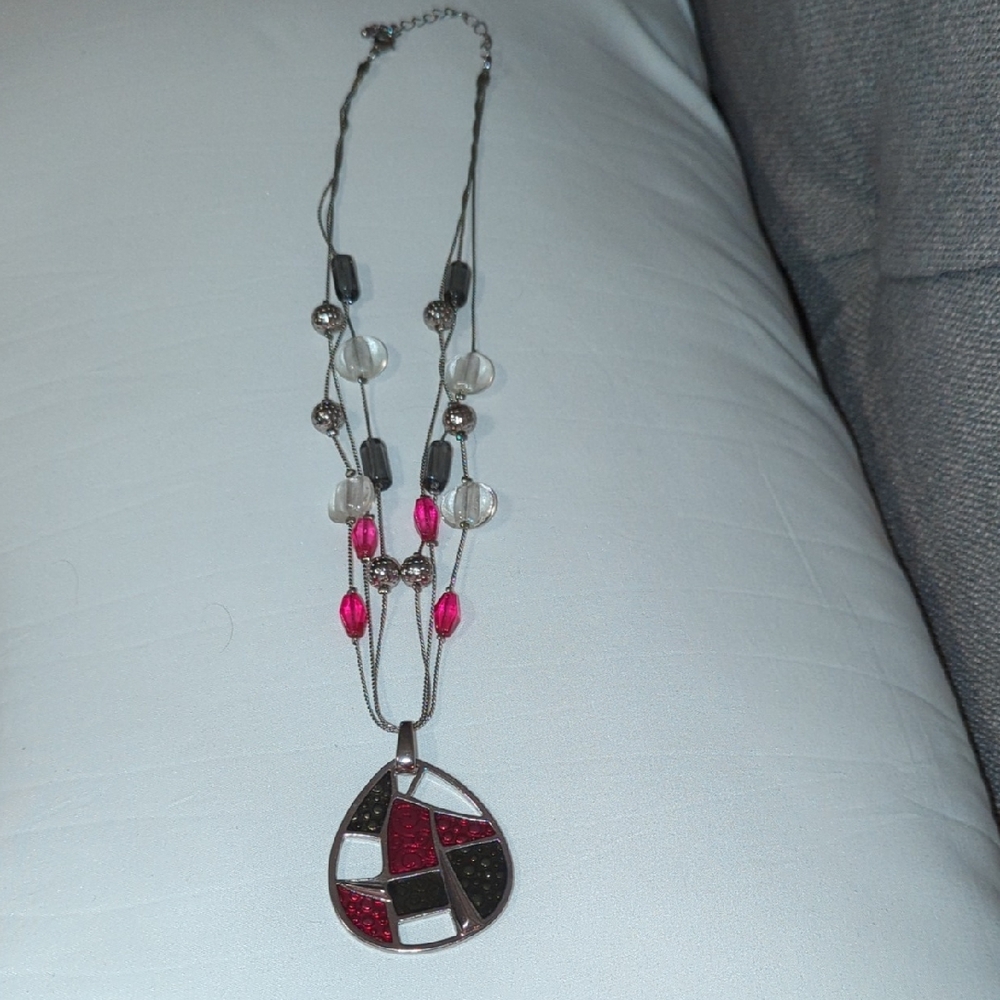 Chico's Multicolor Pendant Necklace